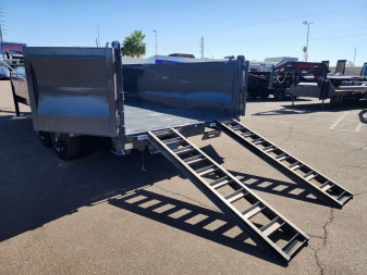 New 2025 Horizon Dump Trailers HZX- 7x20' Dump - 22.4k GVWR 36" sides