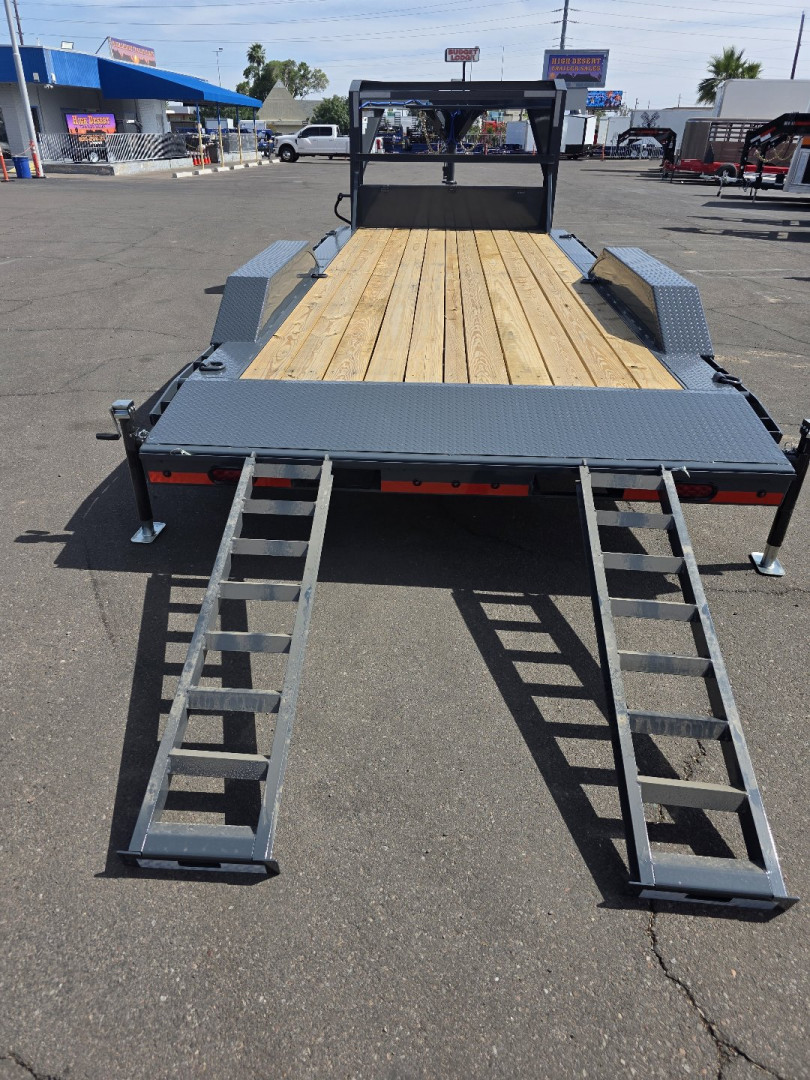 New 2025 Lamar 102'x20' H6 Equipment hauler for sale--14,000# GVWR- 6" channel Frame-Toolbox-Slide ramps- ***cash discounts***