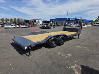 New 2025 Lamar 102'x20' H6 Equipment hauler for sale--14,000# GVWR- 6" channel Frame-Toolbox-Slide ramps- ***cash discounts***