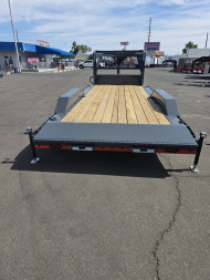New 2025 Lamar 102'x20' H6 Equipment hauler for sale--14,000# GVWR- 6" channel Frame-Toolbox-Slide ramps- ***cash discounts***