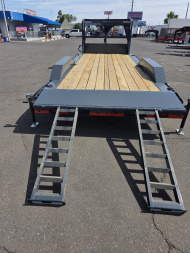 New 2025 Lamar 102'x20' H6 Equipment hauler for sale--14,000# GVWR- 6" channel Frame-Toolbox-Slide ramps- ***cash discounts***