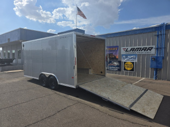 New 2025 Alcom Stealth Trailer - 8.5x16 Aluminum Enclosed Trailer
