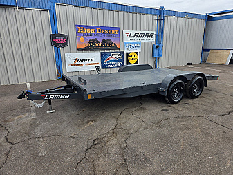 New 2025 Lamar Trailers CE 7x16'Steel Deck 7k GVWR