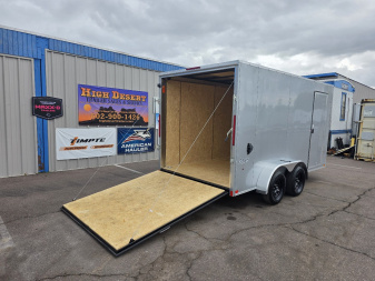 New 2025 Pace American - 7x14 Enclosed Cargo Trailer- Rear Ramp