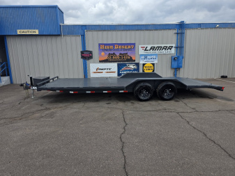 New 2025 Lamar Trailers Open Car Hauler- 22' Steel Deck - 10K GVWR