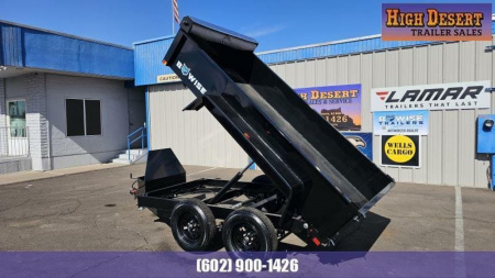 New 2025 BWISE DTR- 5x10 - 7k  GVWR Dump Trailer-