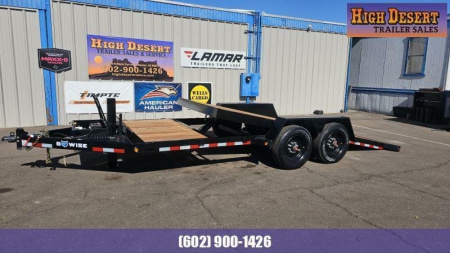 New 2025 Bwise Trailers THS 20' Power Tilt -