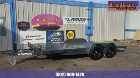 New 2025 Lamar Trailers Open Car Hauler- 16' Steel Deck -  7K GVWR