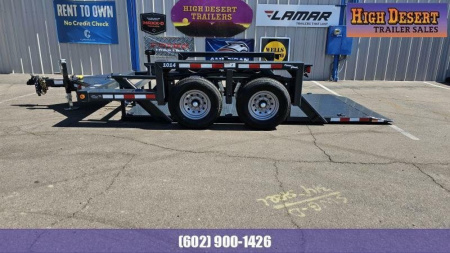 New 2025 Triple L 6'x14'  Drop Deck Equipment Trailer for sale- Hydraulic activated-14,000GVWR ***Cash Di$counts available- see below***