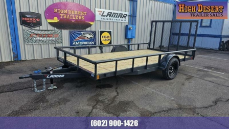 New 2024 Lamar Trailers UC- 7x14- SIngle Axle- Rear Ramp