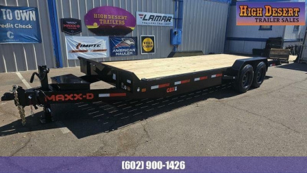New 2025 MAXX-D C8X- 7x22' Equipment hauler 8k Axles-17.5 16 ply Wheels
