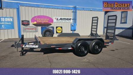 New 2024 Lamar Trailers H6 7x14' 14k GVWR - Equip Hauler