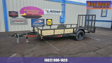 New 2024 MAXX-D Trailers S3X - 77x14 - Rear Ramp