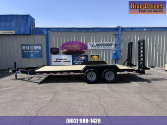 New 2024 Hawke Trailers 7x18 - Equipment Hauler- 12K GVWR