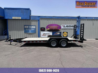 New 2024 Hawke Trailers Equipment Hauler- 7x18- 14k GVWR