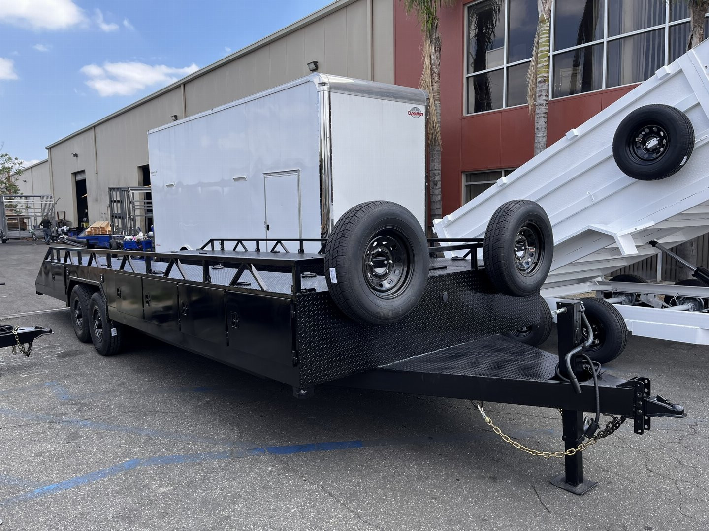 New 2026 FRACTAL 26' BOXED DECK BAJA TRAILER
