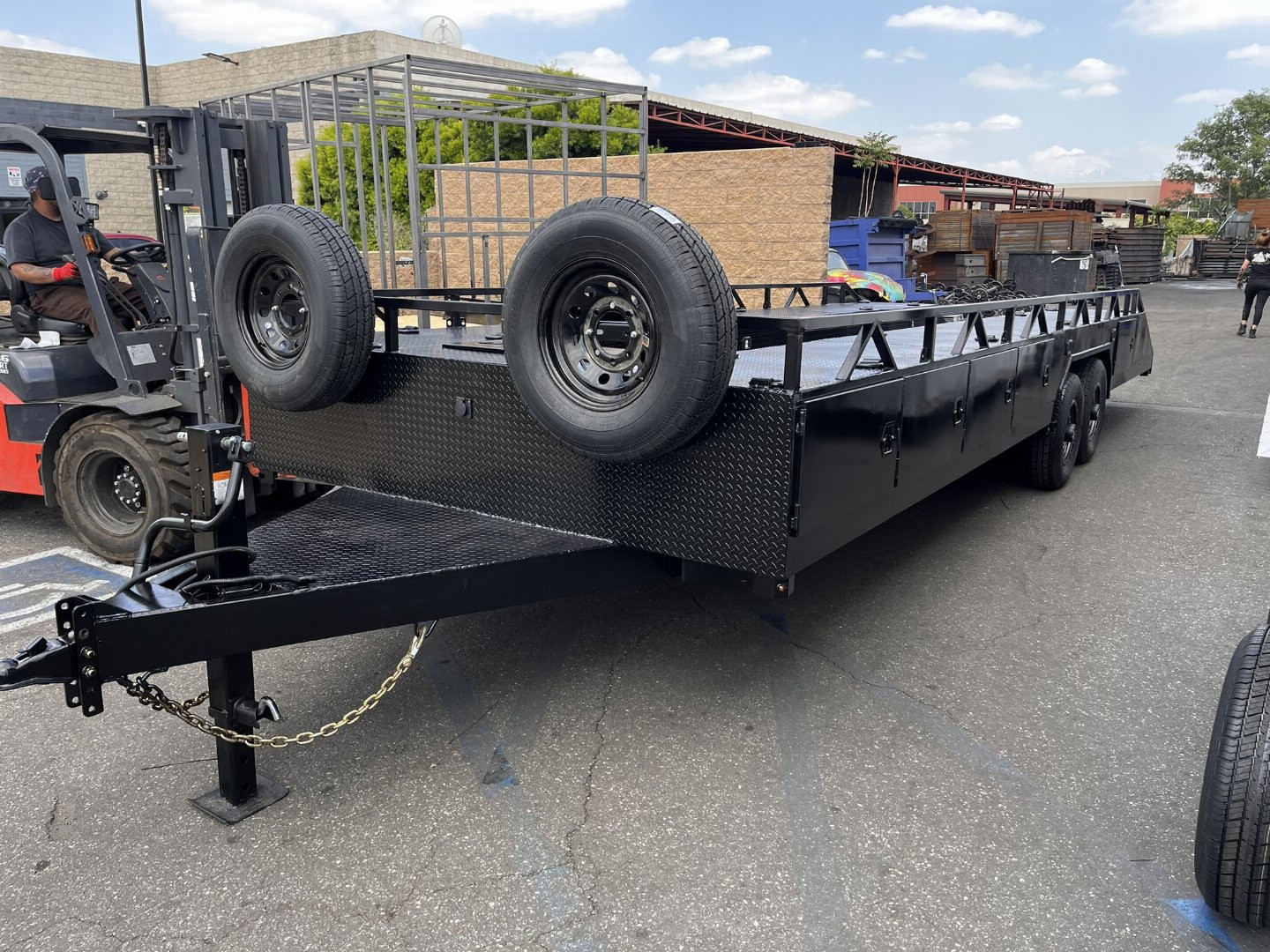 New 2026 FRACTAL 26' BOXED DECK BAJA TRAILER