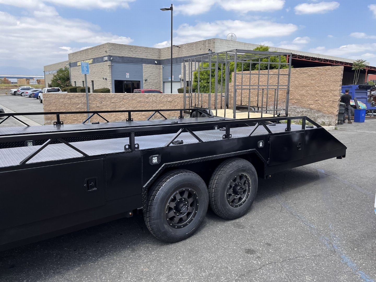 New 2026 FRACTAL 26' BOXED DECK BAJA TRAILER