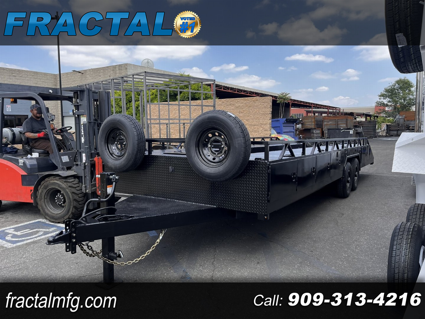 New 2026 FRACTAL 26' BOXED DECK BAJA TRAILER