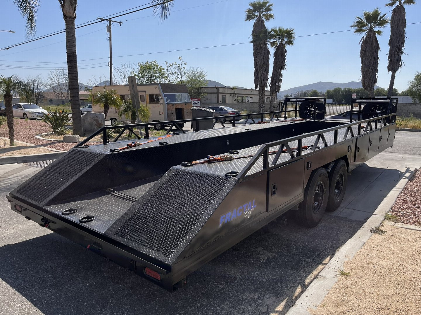 New 2026 FRACTAL 24' BAJA BOXED DECK TRAILER