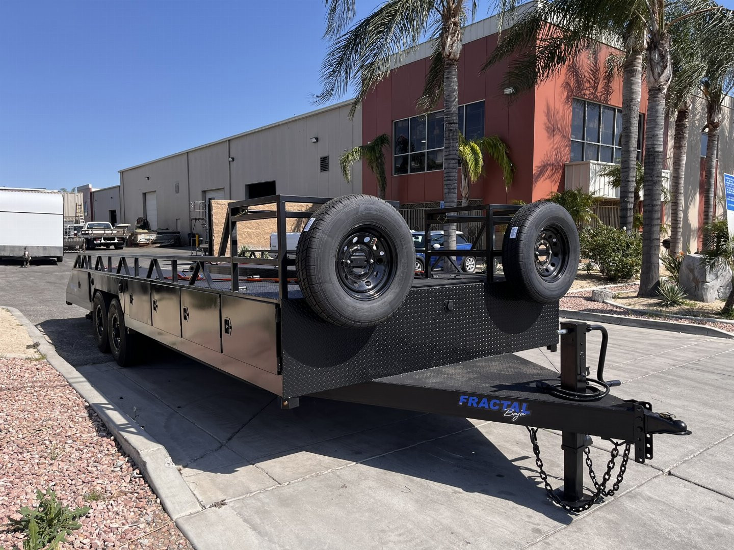 New 2026 FRACTAL 24' BAJA BOXED DECK TRAILER