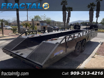 New 2026 FRACTAL 24' BAJA BOXED DECK TRAILER