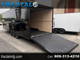 New 2026 FRACTAL 28' ENCLOSED TRAILER