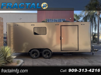 New 2026 FRACTAL 20' ENCLOSED TRAILER