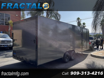 New 2026 FRACTAL 20' ENCLOSED TRAILER