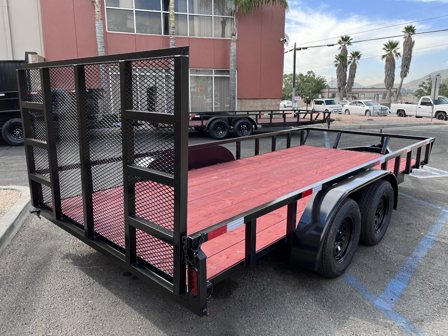 New 2026 Fractal "SXS" 16' UTILITY TRAILER