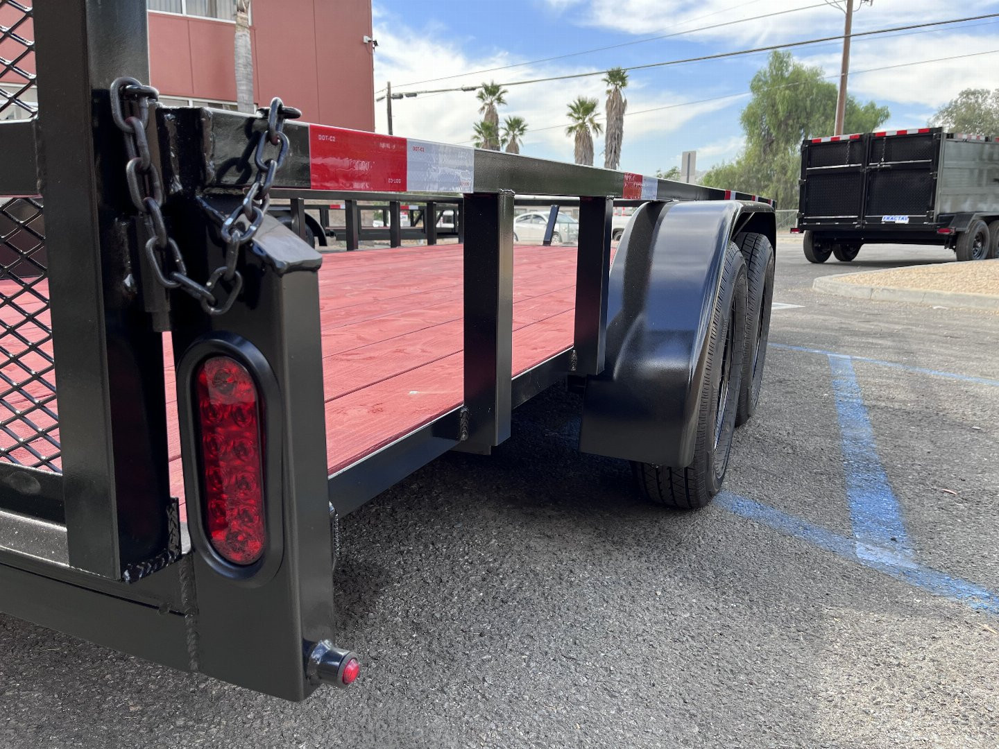 New 2026 Fractal "SXS" 16' UTILITY TRAILER