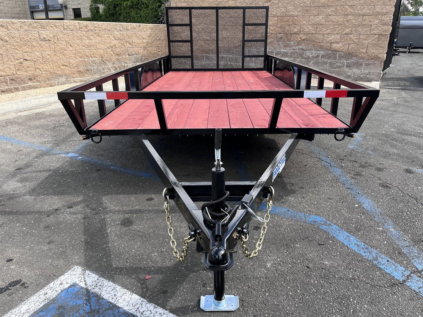 New 2026 Fractal "SXS" 16' UTILITY TRAILER