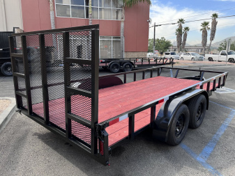 New 2026 Fractal "SXS" 16' UTILITY TRAILER