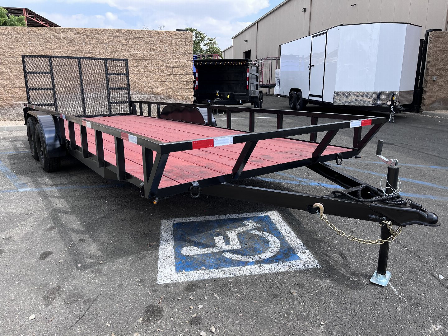 New 2025 Fractal "SXS" 20' UTILITY TRAILER