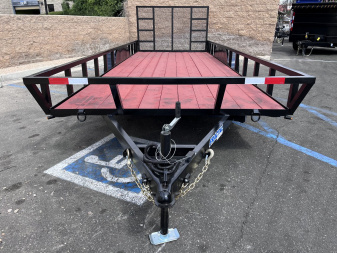 New 2025 Fractal "SXS" 20' UTILITY TRAILER