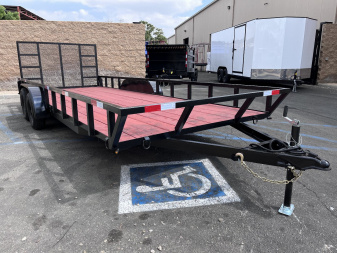 New 2025 Fractal "SXS" 20' UTILITY TRAILER