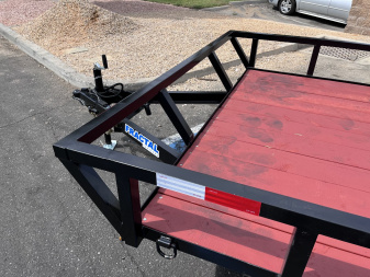 New 2025 Fractal "SXS" 20' UTILITY TRAILER