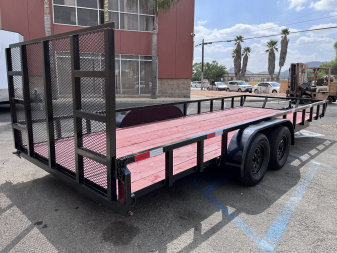 New 2025 Fractal "SXS" 20' UTILITY TRAILER