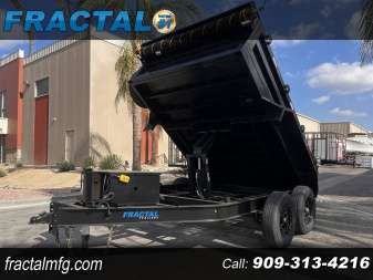 New 2026 FRACTAL 19' IBEAM DUMP TRAILER