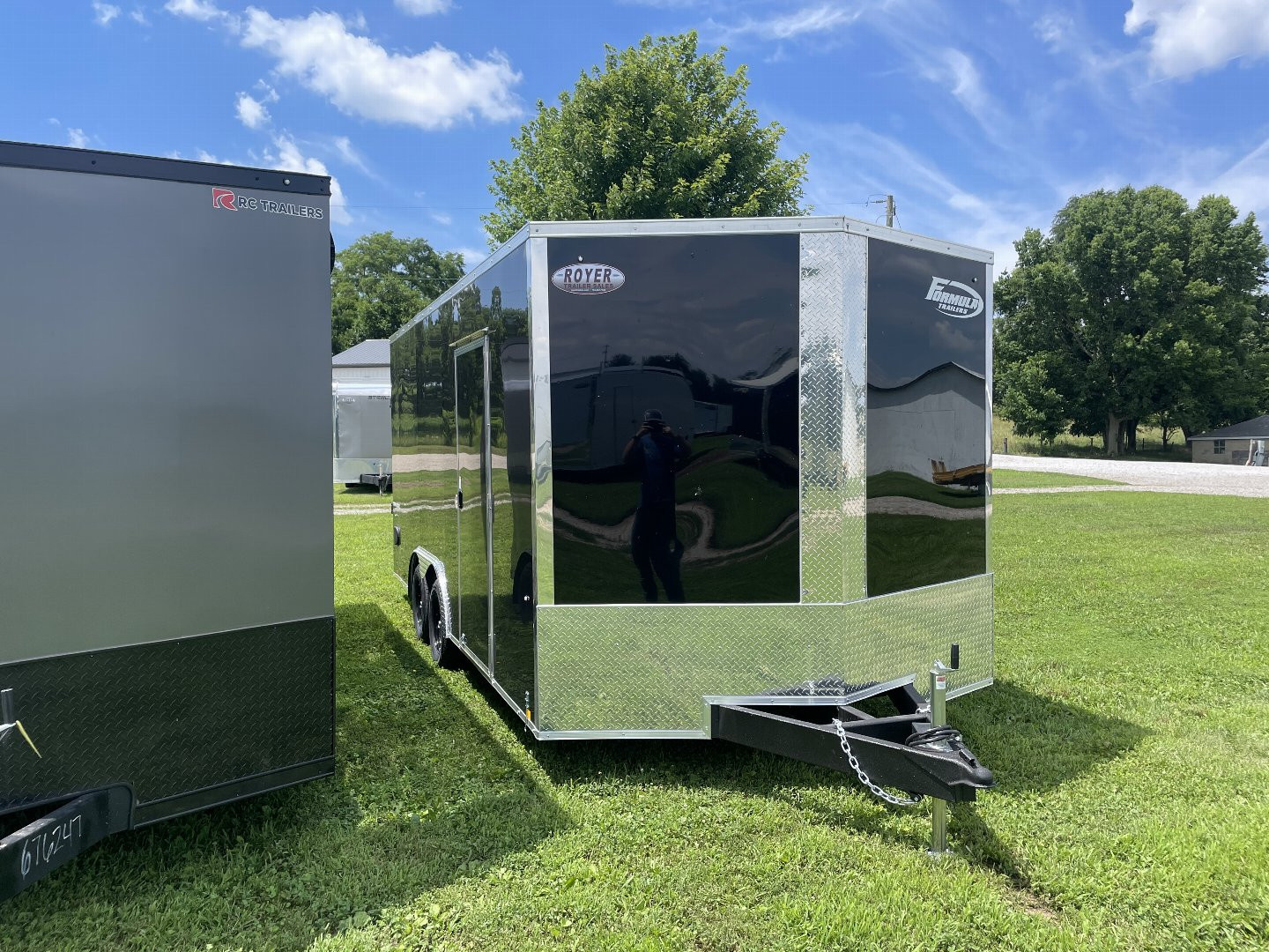 New 2025 FORMULA TRAILERS TRAVERSE 8.5x18X84" .080 POLYCORE w/ REAR RAMP DOOR Cargo / Enclosed Trailer