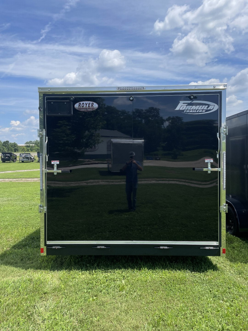 New 2025 FORMULA TRAILERS TRAVERSE 8.5x18X84" .080 POLYCORE w/ REAR RAMP DOOR Cargo / Enclosed Trailer