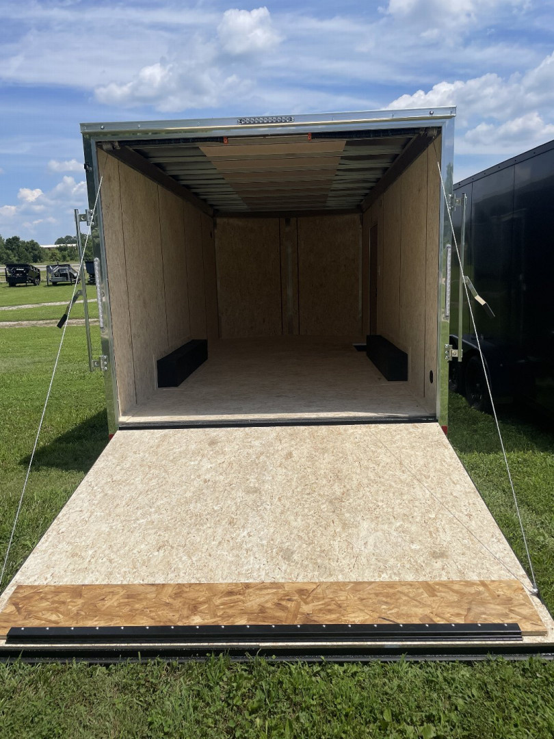 New 2025 FORMULA TRAILERS TRAVERSE 8.5x18X84" .080 POLYCORE w/ REAR RAMP DOOR Cargo / Enclosed Trailer