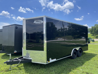 New 2025 FORMULA TRAILERS TRAVERSE 8.5x18X84" .080 POLYCORE w/ REAR RAMP DOOR Cargo / Enclosed Trailer