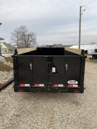 New 83"X16' LIBERTY HIGHSIDE TELESCOPIC 15.4K Dump Trailer w/ Tarp & Ramps