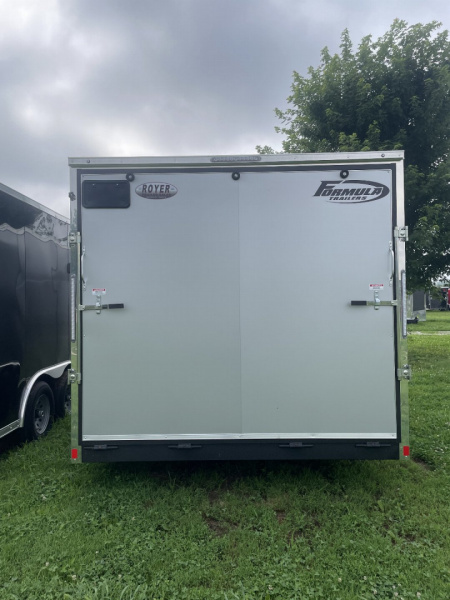 New 2025 FORMULA TRAILERS TRAVERSE 8.5x18X84" .080 POLYCORE w/ REAR RAMP DOOR Cargo / Enclosed Trailer