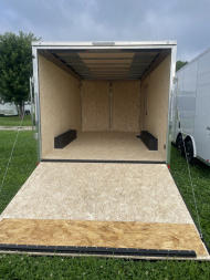 New 2025 FORMULA TRAILERS TRAVERSE 8.5x16X84" .080 POLYCORE w/ REAR RAMP DOOR Cargo / Enclosed Trailer