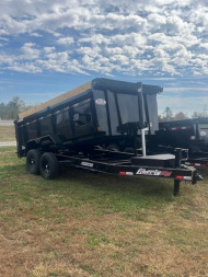 New 2025 LIBERTY 83X14 LIBERTY HIGHSIDE Dump Trailer Dump Trailer