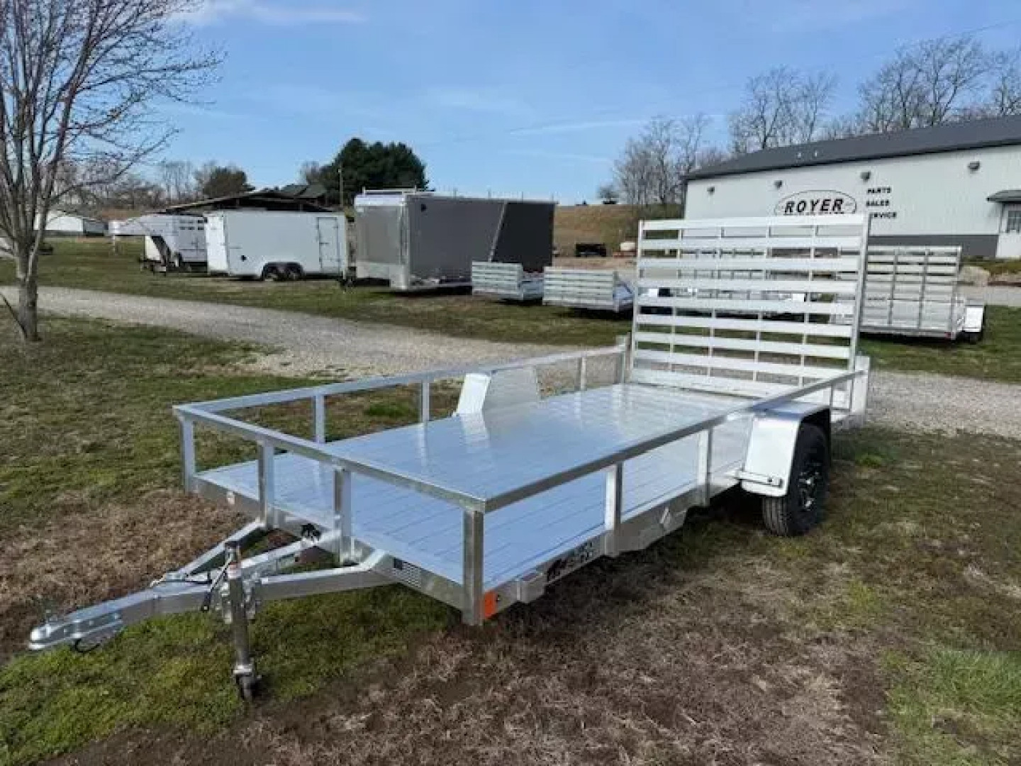 New 2025 Black Rhino 7X14 AULUMINUM UTILITY Utility Trailer