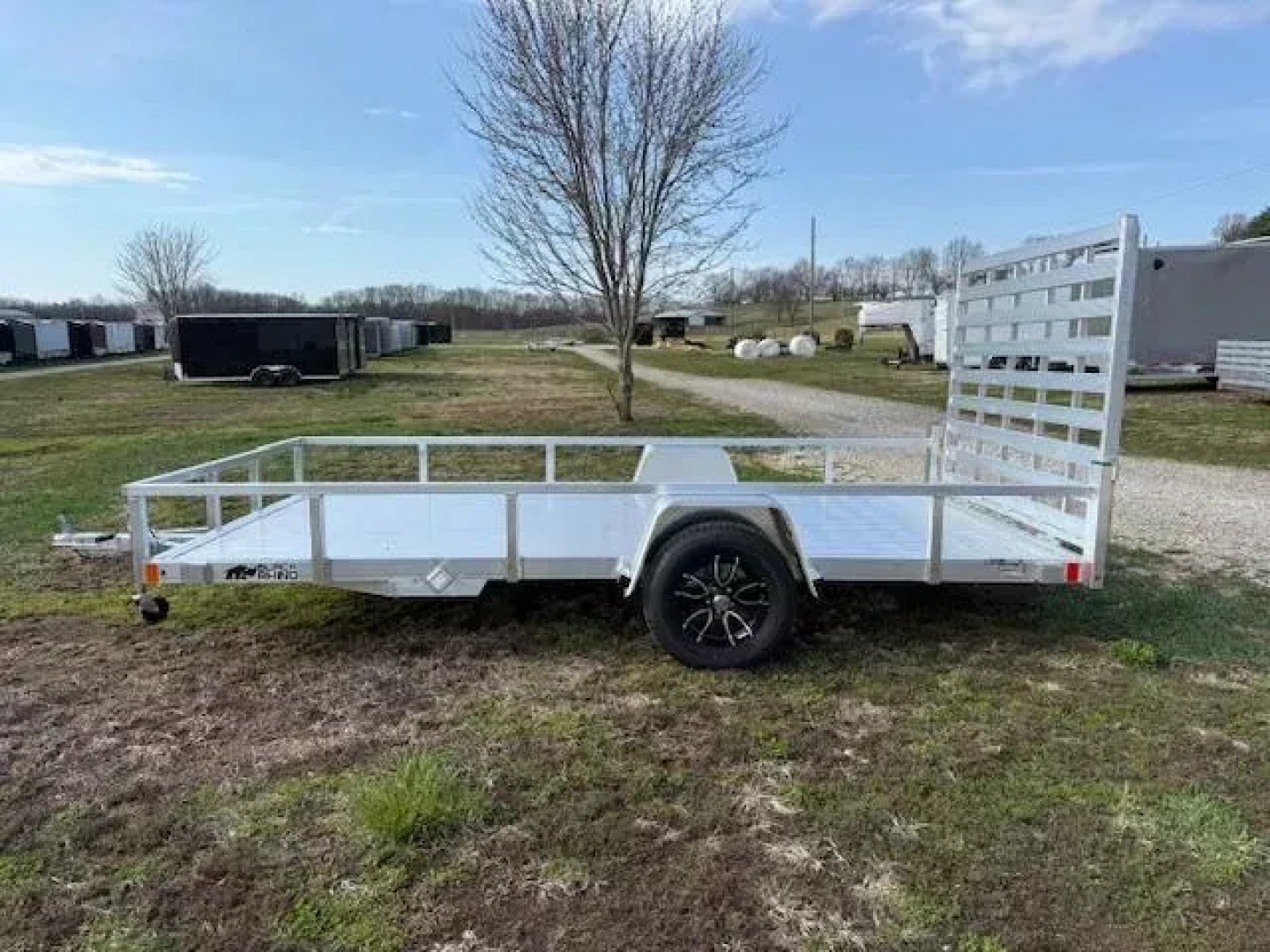 New 2025 Black Rhino 7X14 AULUMINUM UTILITY Utility Trailer