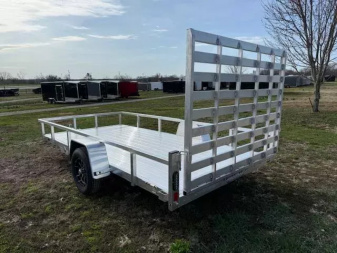 New 2025 Black Rhino 7X14 AULUMINUM UTILITY Utility Trailer